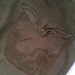 Black 28 crop pants/capris